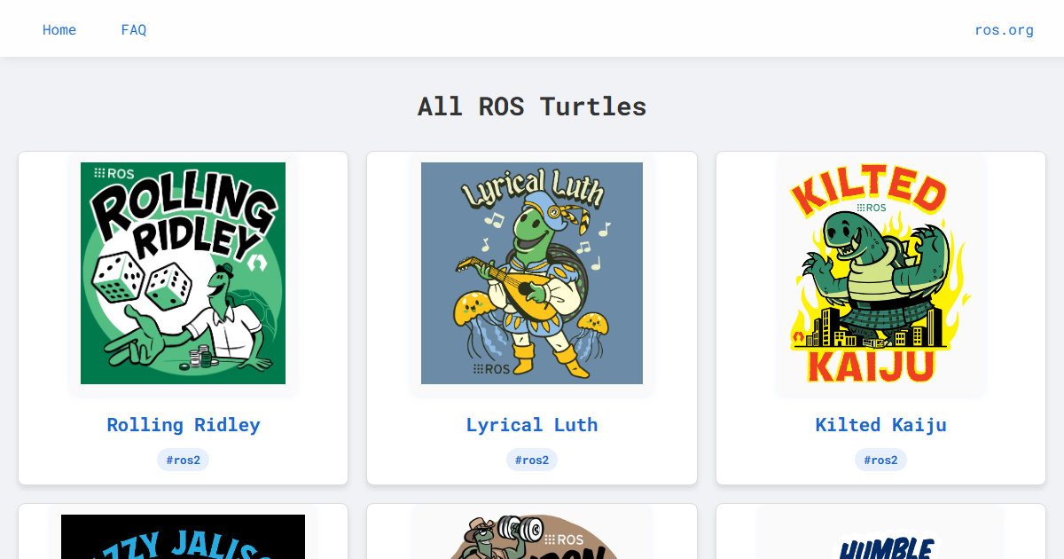 ROS Turtledex