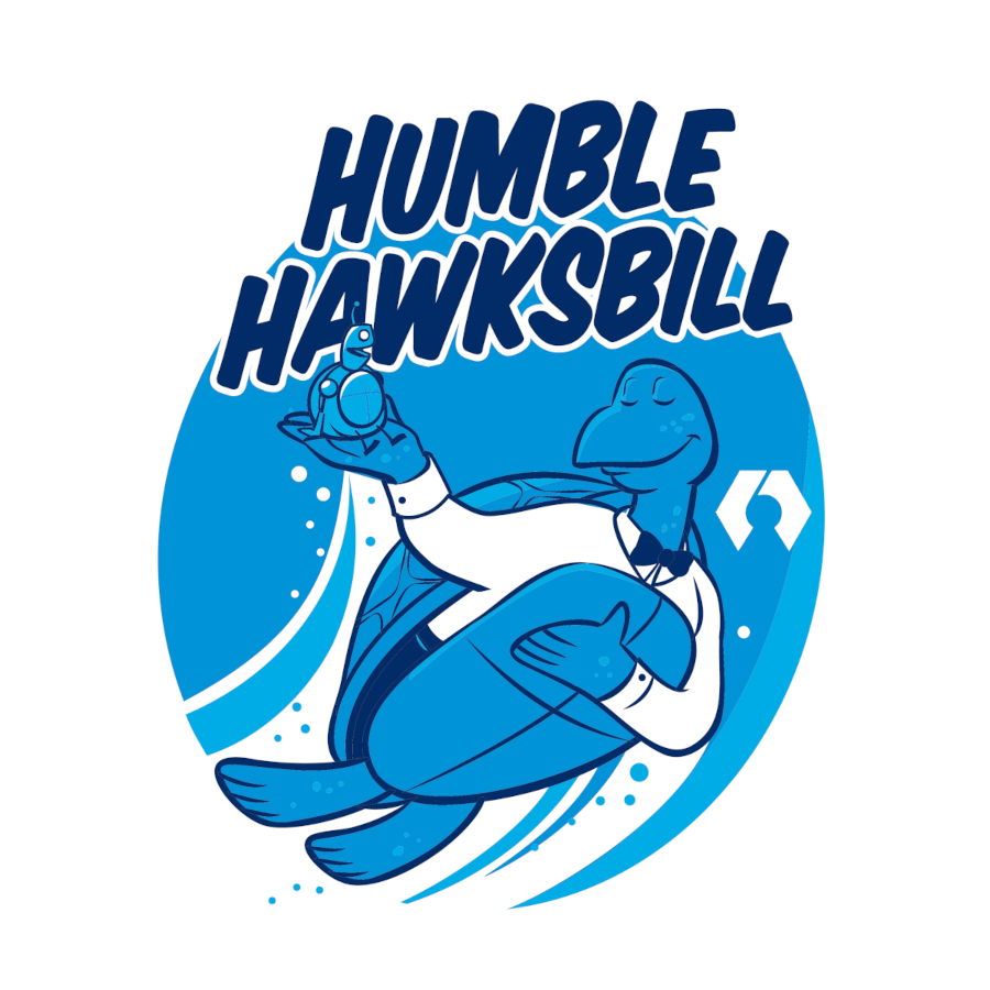 ROS Humble Hawksbill turtle logo