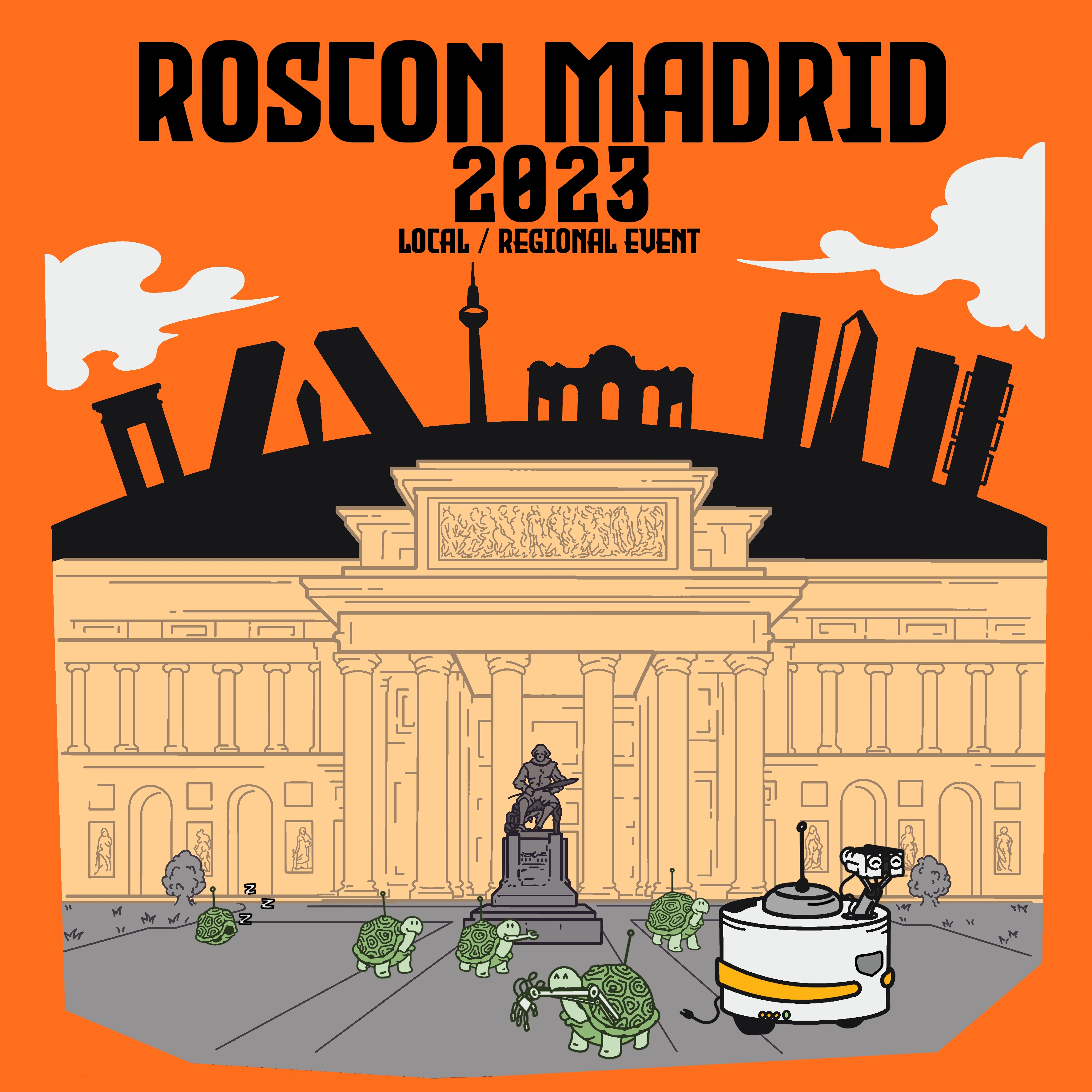 ROSCon ES 2023 logo