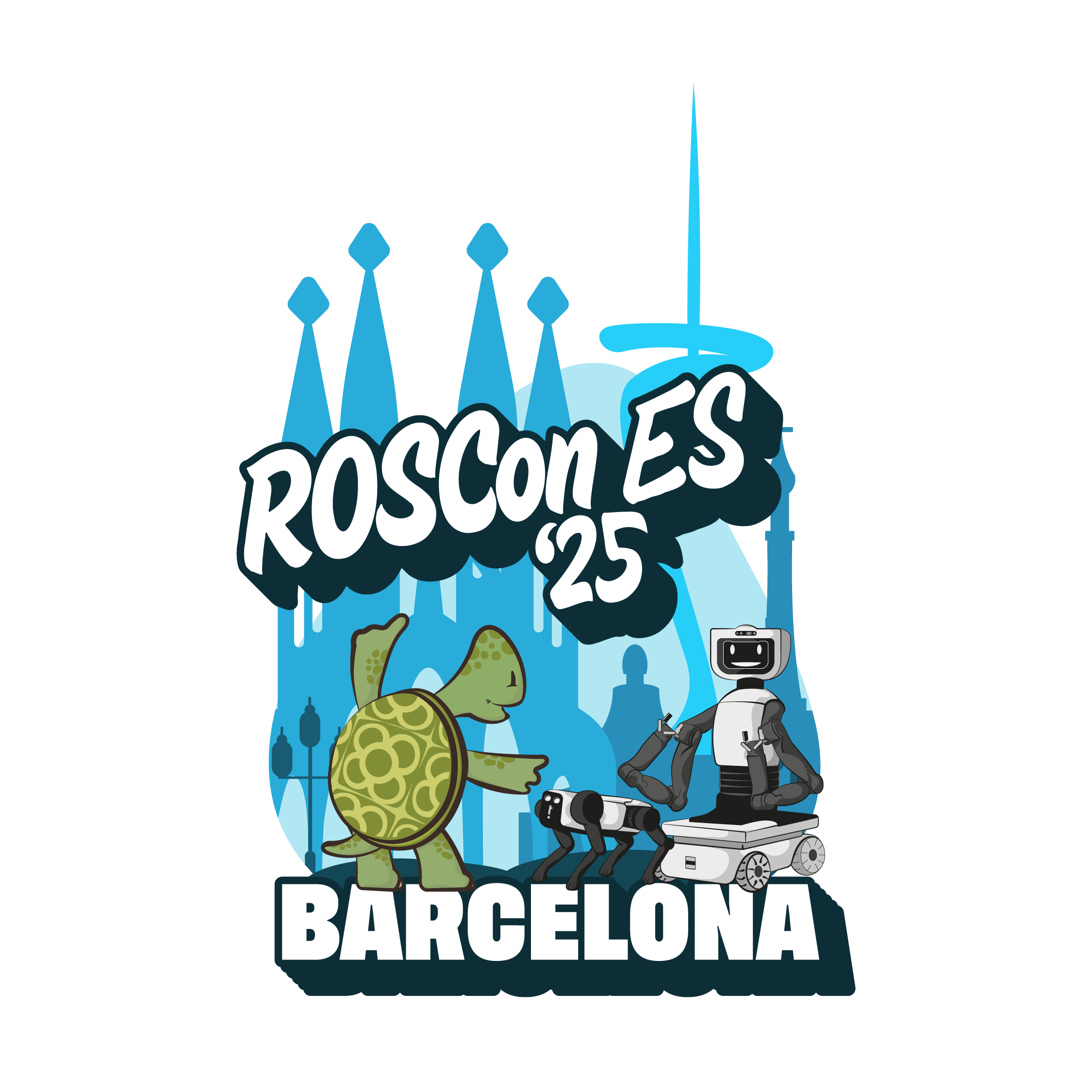 ROSCon ES 2025 logo