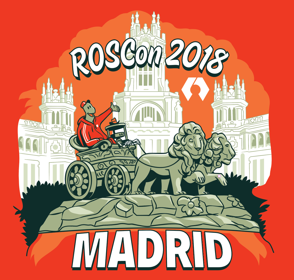 ROSCon 2018 logo