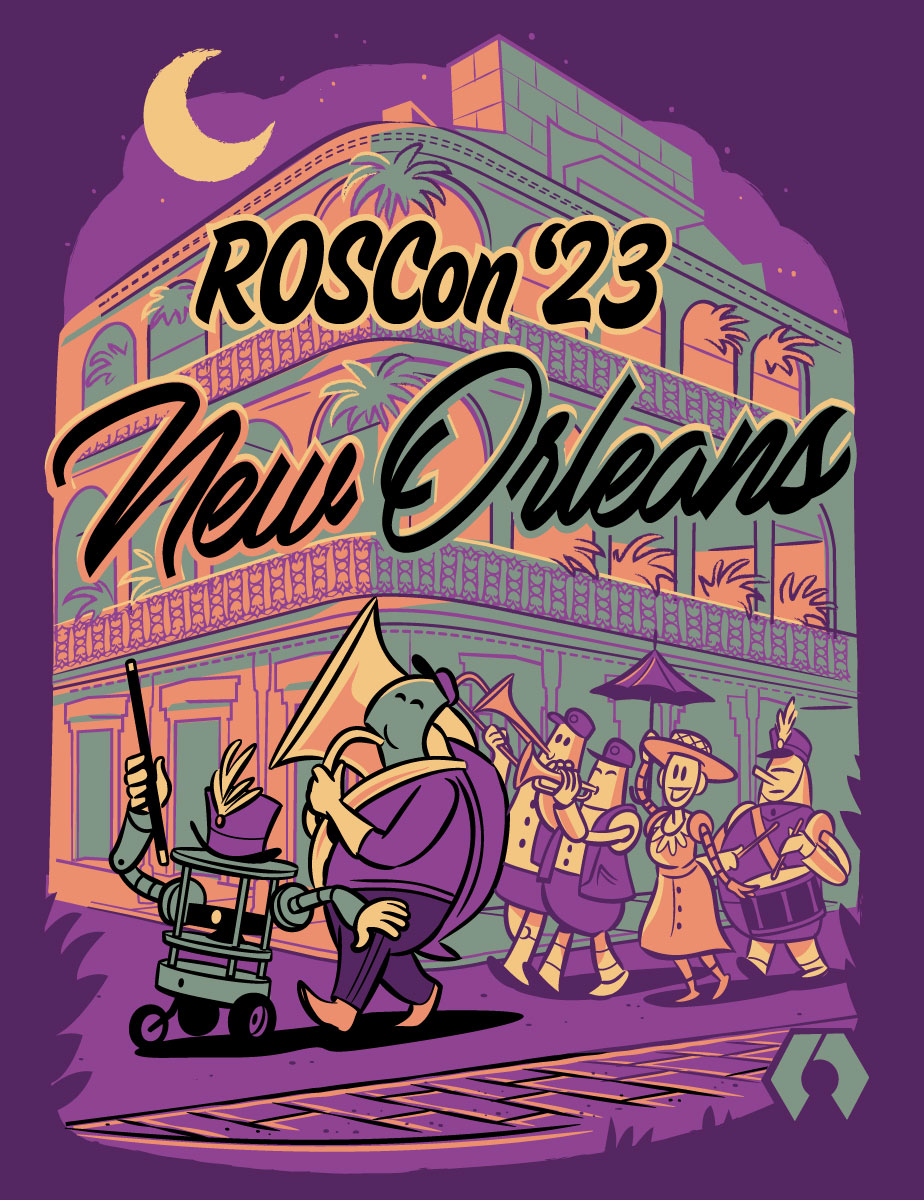 ROSCon 2023 logo